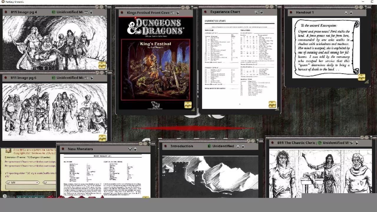 D&D Classics: B11 King's Festival (Basic) for Fantasy Grounds
